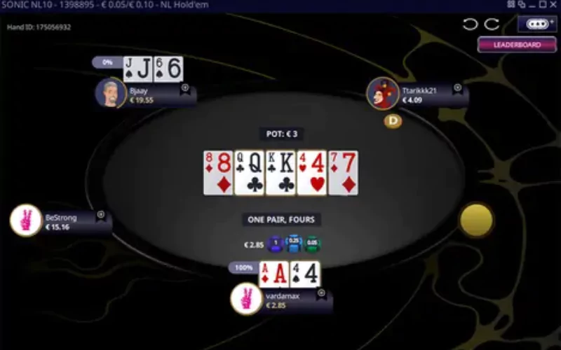 Vbet Poker body